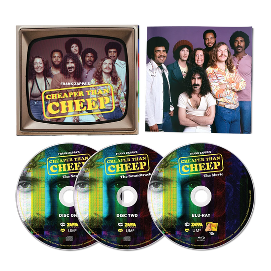 Cover for Frank Zappa · Cheaper Than Cheep (CD) (2025)