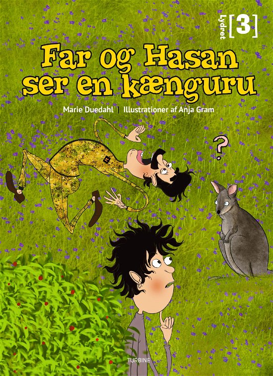 Cover for Marie Duedahl · Lydret 3: Far og Hasan ser en kænguru (Hardcover Book) [1. Painos] (2024)