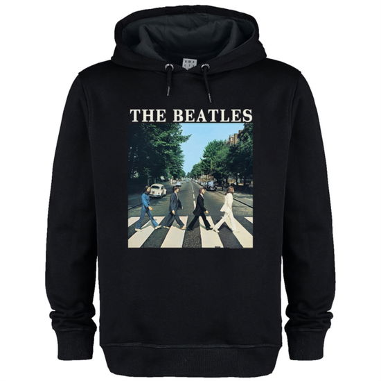 Cover for The Beatles · Beatles Abbey Road Amplified Vintage Black Medium Hoodie Sweatshirt (T-shirt) (2024)