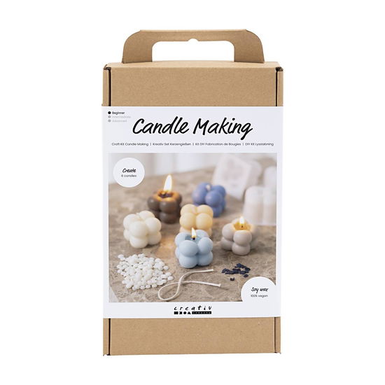 Cover for Craft Kit · Candle Making - Bubble Soy Candle (977756) (Leksaker)