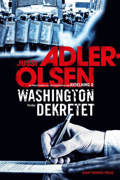 Cover for Jussi Adler-Olsen · Washingtondekretet (Hardcover Book) (2016)