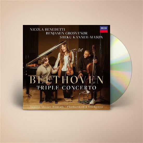 Cover for Nicola Benedetti &amp; Sheku Kanneh-Mason &amp; Benjamin Grosvenor · Beethoven: Triple Concerto, Op. 56 (CD) (2024)