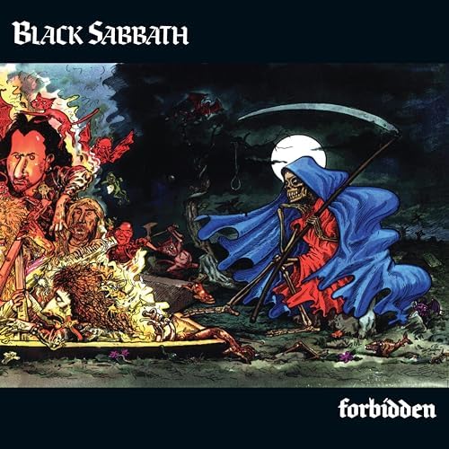 Cover for Black Sabbath · Forbidden (2024 Tony Iommi Remix) (LP) [US Black Vinyl edition] (2024)