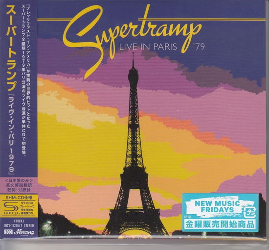 Cover for Supertramp · Live In Paris '79 (CD) (2025)