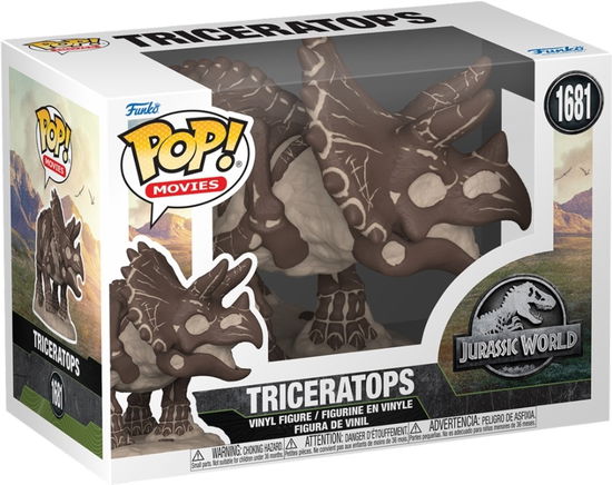 Cover for Pop Movies Jurassic Park? · Funko Pop Movies Jurassic Park? Fossil Triceratops (Funko POP!) (2024)