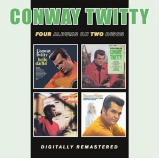 Cover for Conway Twitty · Hello Darlin / Fifteen Years Ago / How Much More Can She Stand / I Wonder What Shell Think About Me Leaving (CD) (2024)