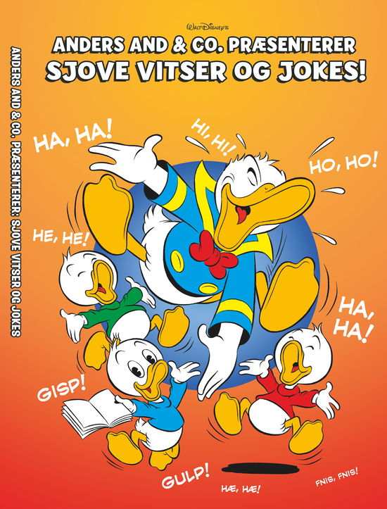Cover for Disney · Anders And &amp; Co. Præsenterer: Sjove vitser og jokes (Book) (2025)