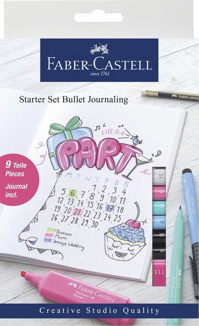 Cover for Faber · Faber-castell - Bullet Journaling Starter Set (9 Pcs) (267125) (Toys)