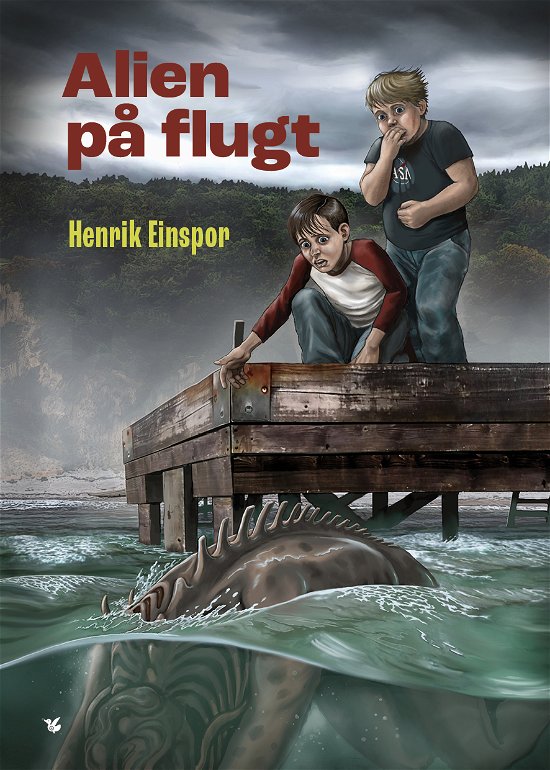 Cover for Henrik Einspor · Alien på flugt (Bound Book) [1er édition] (2024)
