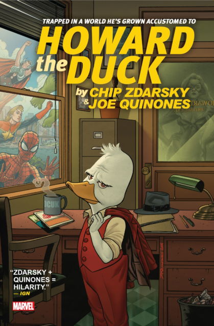 Cover for Chip Zdarsky · Howard The Duck by Zdarsky &amp; Quinones (Paperback Bog) (2025)