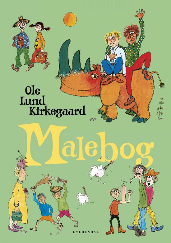Cover for Ole Lund Kirkegaard · Ole Lund Kirkegaard: Ole Lund Kirkegaard - Malebog (Poketbok) [3:e utgåva] (2024)