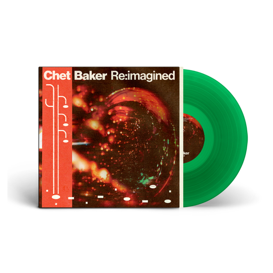 Cover for Chet Baker Re:imagined (LP) [Limited Indie Exclusive Green Vinyl edition] (2025)