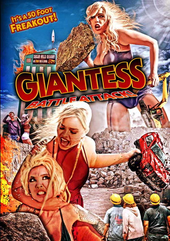 Cover for Feature Film · Giantess Battle Attack! (DVD) (2024)