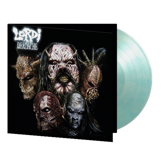 Cover for Lordi · Deadache (LP) [Translucent Blue &amp; White Coloured edition] (2025)