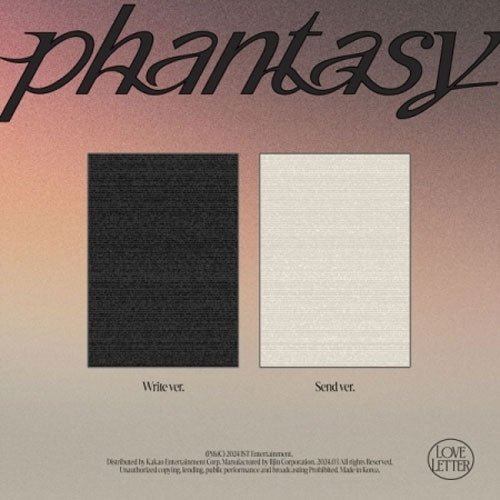 Cover for THE BOYZ · Phantasy PT.3 Love Letter (CD/Merch) [Random Photobook edition] (2024)