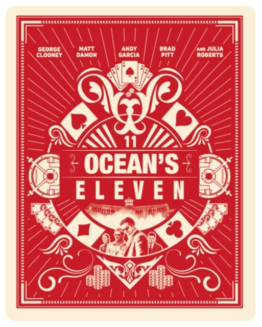 Oceans Eleven (Steelbook) - Steven Soderbergh - Film - WARNER BROS - 5051892246255 - 29. april 2024