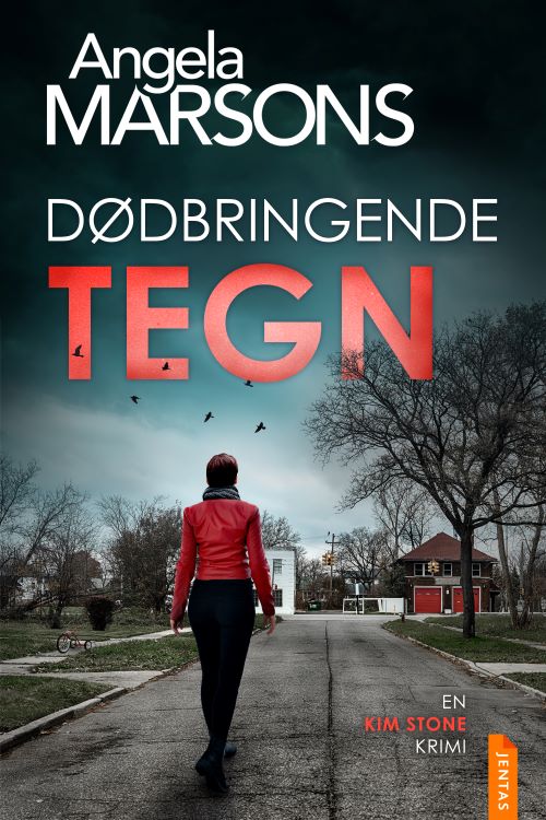 Cover for Angela Marsons · Kim Stone #13: Dødbringende tegn (Sewn Spine Book) (2025)
