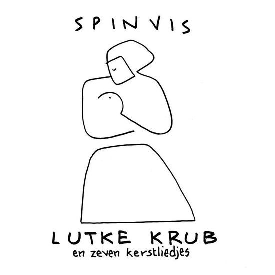 Cover for Spinvis · Lutke Krub En Zeven Kerstliedjes (LP) (2024)