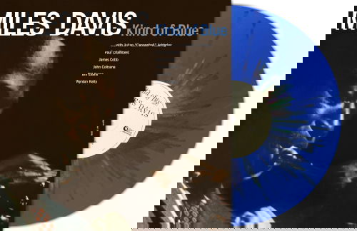 Cover for Miles Davis · Kind of Blue (Blue Splatter Vinyl LP) (LP) (2025)