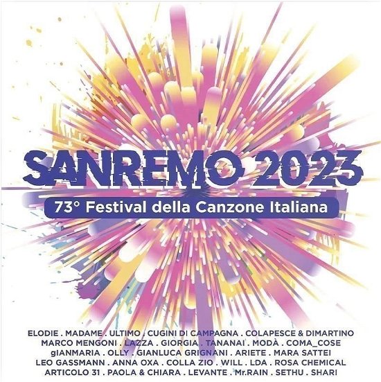 Cover for Compilation · Sanremo 2023 (LP) (2023)
