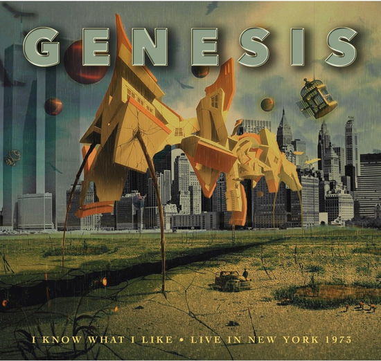 Cover for Genesis · I Know What I Like - Live 1973 (CD) (2024)