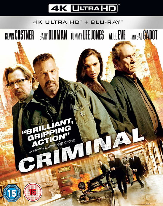 Cover for Criminal Uhd BD · Criminal (4K Ultra HD) (2018)