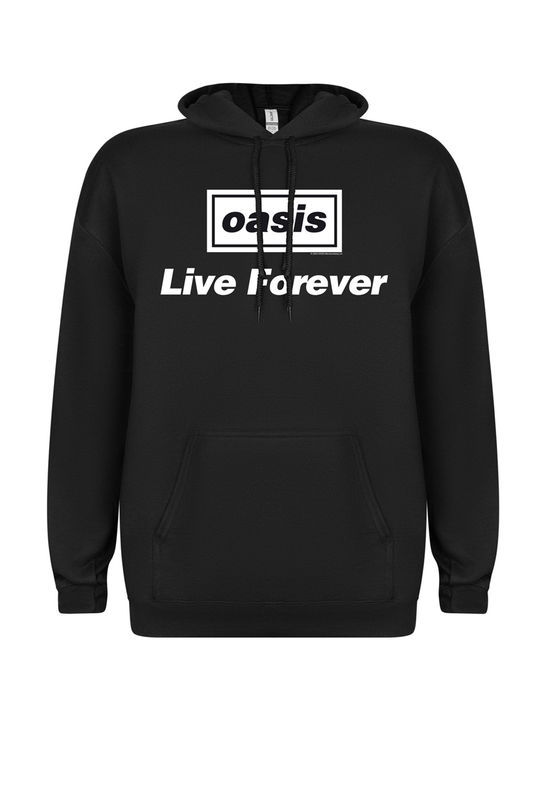 Cover for Oasis · Live Forever (Hoodie) [size S] (2025)