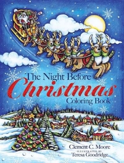 Cover for Teresa Goodridge · Night Before Christmas Coloring Book (Bog) (2024)