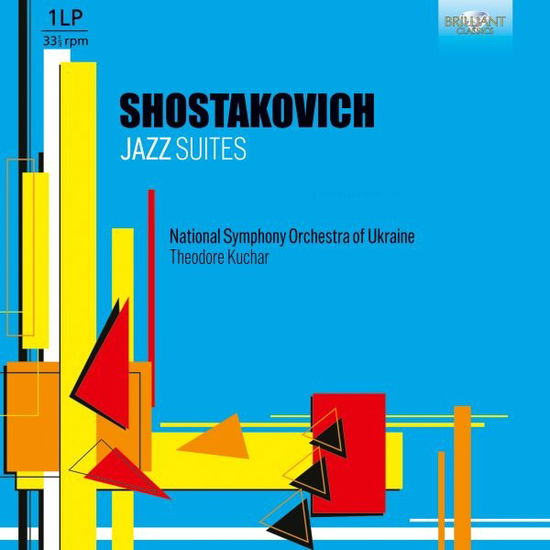 Cover for National Symphony Orchestra Of Ukraine &amp; Theodore Kuchar · Shostakovich: Jazz Suites (LP) (2025)