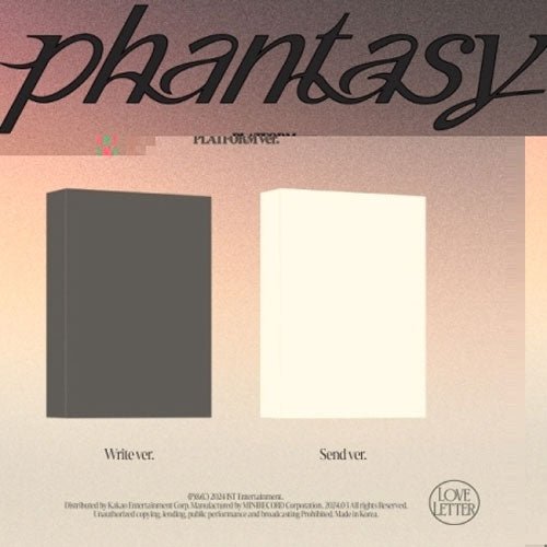 Cover for THE BOYZ · Phantasy PT.3 Love Letter (Digital Code + Merch) [Random Platform Digital edition] (2024)