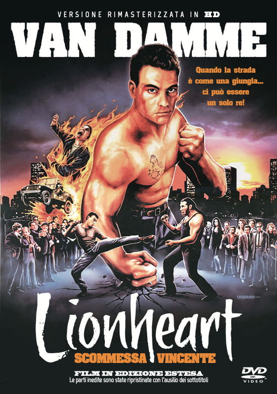 Cover for Cast · Lionheart-scommessa Vincente (DVD) (2020)