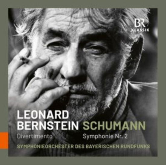 Cover for Symphonieorchester Des Bayerischen Rundfunks / Leonard Bernstein · Robert Schumann: Symphony No. 2 / Leonard Bernstein: Divertimento (CD) (2024)