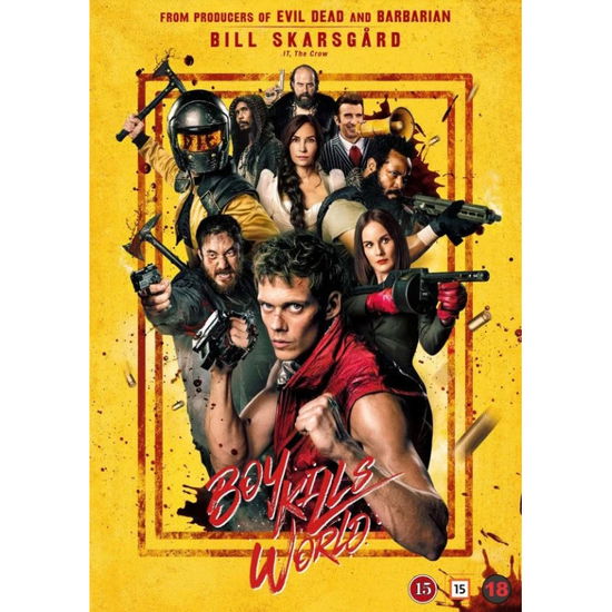 Cover for Bill Skarsgård · Boy Kills World (DVD) (2024)