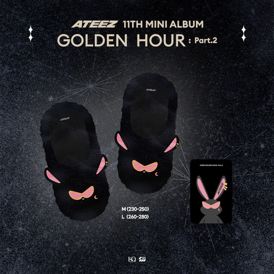 Cover for ATEEZ · Golden Hour pt.2 - MITO Fur Slippers (Slippers) [size L] [Fur Slippers edition] [Size Large] (2024)