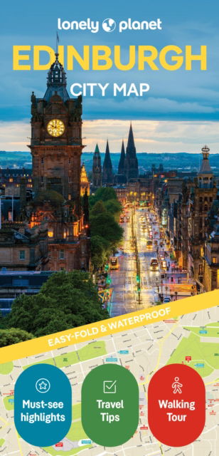 Cover for Lonely Planet · Lonely Planet Edinburgh City Map - Map (Map) [2nd edition] (2025)