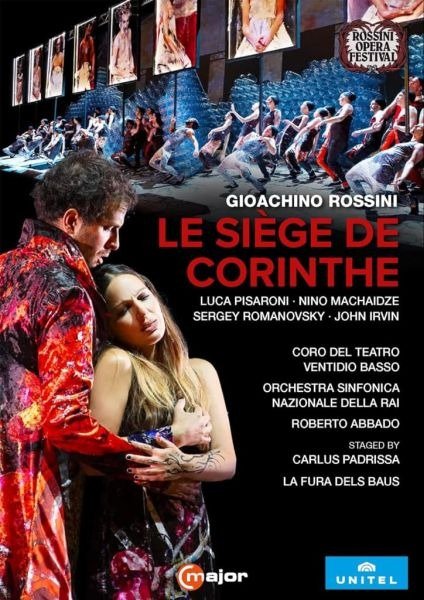 Cover for Rossini / Padrissa / Pisaroni · Le Siege De Corinthe (DVD) (2024)