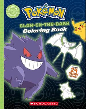 Cover for Scholastic · Pokemon Glow-In-The-Dark Coloring Book (Book) (2025)