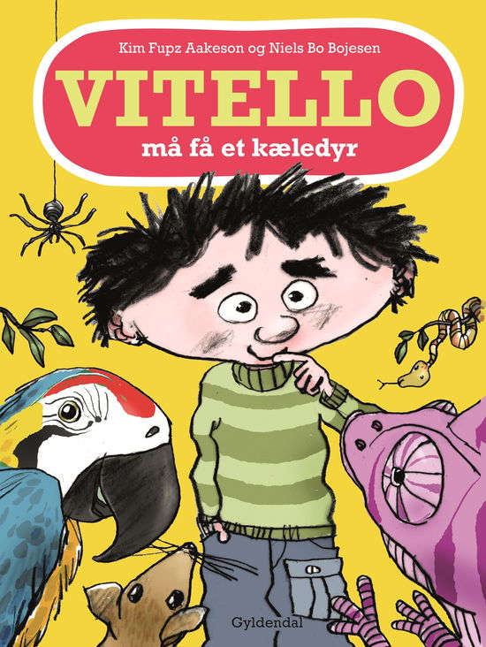 Cover for Kim Fupz Aakeson; Niels Bo Bojesen · Vitello: Vitello må få et kæledyr (Bound Book) [1st edition] (2025)
