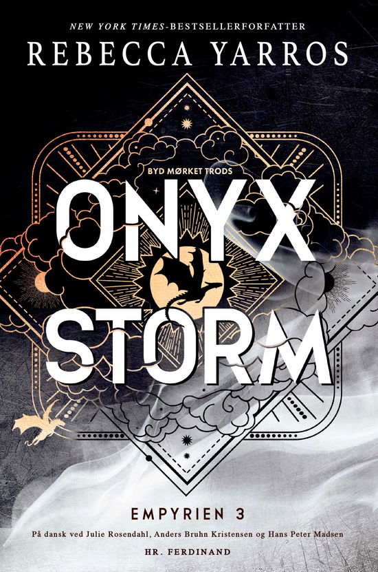 Cover for Rebecca Yarros · Empyrien: Onyx Storm - Byd mørket trods (Paperback Book) [2º edição] (2025)