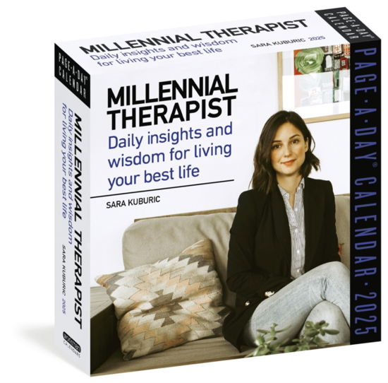 Sara Kuburic · Millennial Therapist Page-A-Day® Calendar 2025: Daily Insights and Wisdom for Living Your Best Life (Calendar) (2024)