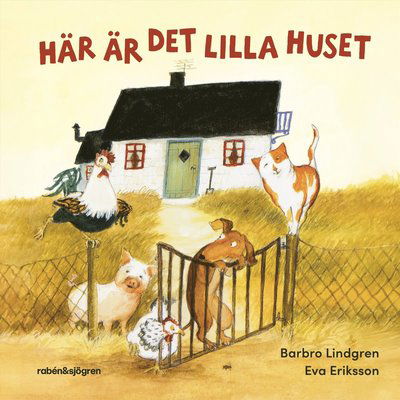 Cover for Barbro Lindgren · Här är det lilla huset (Board book) (2025)