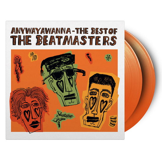 The Beat Masters · Anywayawanna (The Best Of) (LP) [Orange Coloured Vinyl edition] (2024)