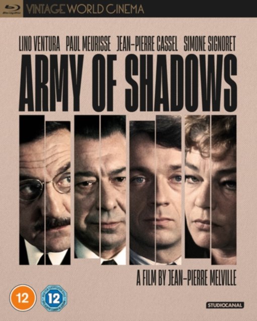 Army Of Shadows (Vintage World Cinema) - Jean-Pierre Melville - Movies - STUDIOCANAL - 5055201852274 - June 3, 2024