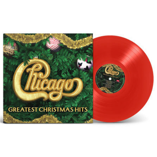 Cover for Chicago · Greatest Christmas Hits (LP) [Limited Red Vinyl edition] (2023)