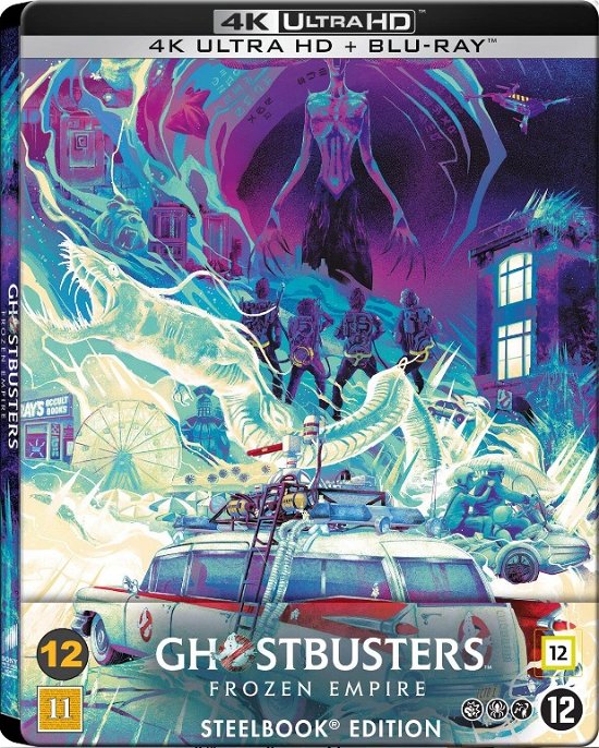 Cover for Ghostbusters · Ghostbusters: Frozen Empire (4K UHD Blu-ray) (2024)