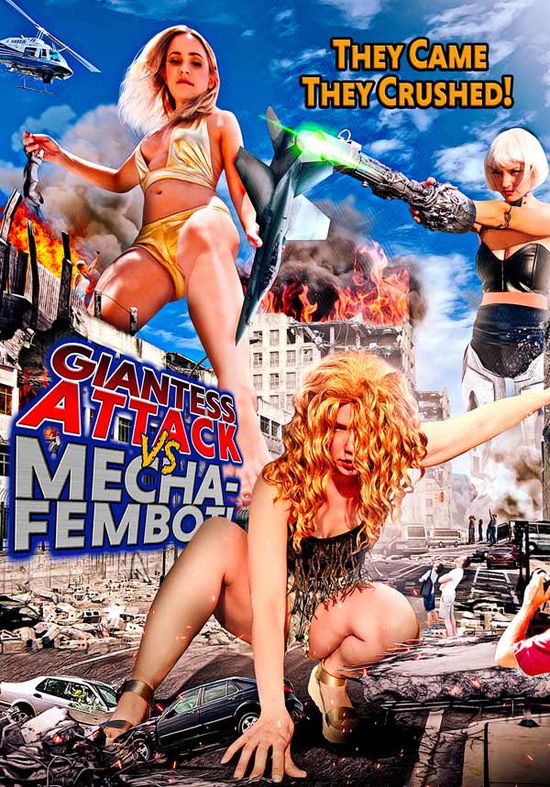 Cover for Feature Film · Giantess Attack vs. Mecha-fembot! (DVD) (2024)