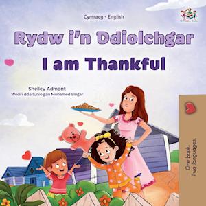 Cover for Shelley Admont · I Am Thankful (Welsh English Bilingual Children's Book) (Book) (2024)