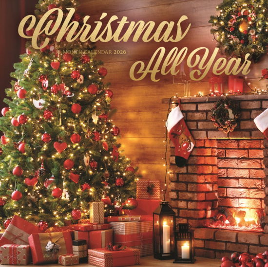 Cover for Christmas All Year Square Wall Sunday St (Calendar) (2025)