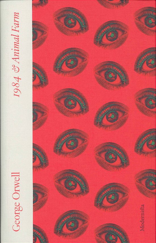 Cover for George Orwell · 1984 &amp; Animal Farm (Indbundet Bog) (2024)