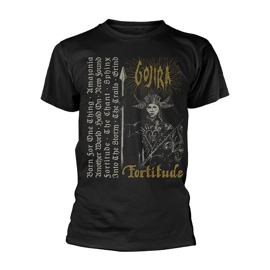 Cover for Gojira · Fortitude Tracklist (Organic) (T-shirt) [size XXL] (2024)